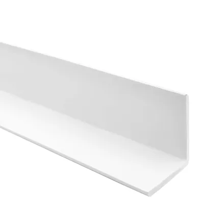 Obrázok produktu pre QUEST Mäkký ochranný uhlový profil z PVC, ochrana hrán, biela