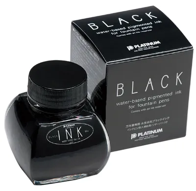 Tintenflasche 60 ml Schwarz für Füllfederhalter