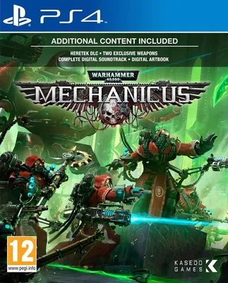Produktbild von Kalypso Warhammer 40,000 : Mechanicus, PlayStation 4, Multiplayer-Modus, T (Jugendliche), Physische Medien