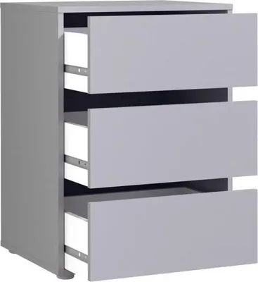 Produktbild von Furniture24 Schubkastenblock Schubkasteneinsatz Bellevue TWTK23 mit 3 Schubladen