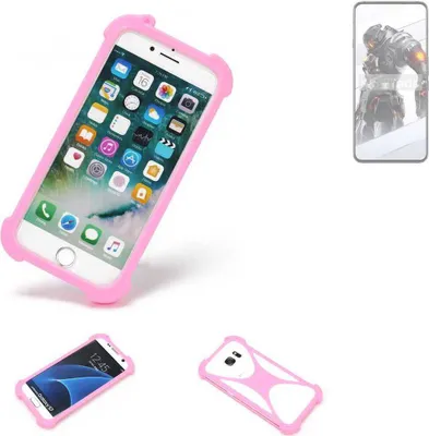 Produktbild von K-S-Trade Handy Hülle kompatibel mit Oukitel WP35 Schutz Hülle Bumper Silikon Schutz Hülle Cover Case Silikoncase Silikonbumper TPU Softcase