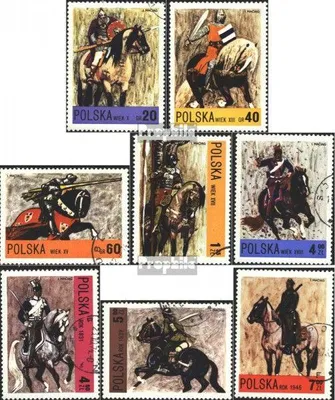 Produktbild von Briefmarken Polen 1972 Mi 2222-2229 (kompl.Ausg.) postfrisch Polnische Reiterei