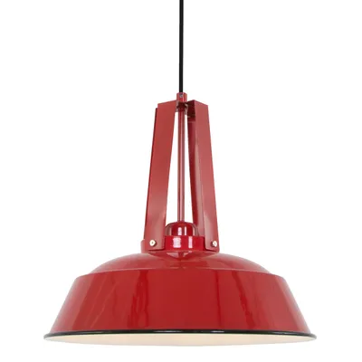 Immagine prodotto di Mexlite - lampada a sospensione - Eden - rosso - metallo - Ø 42cm - E27 - 7704RO