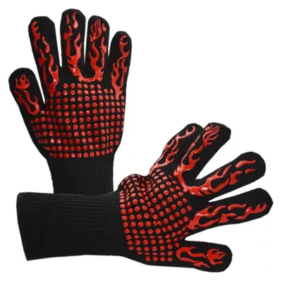Produktbild von Hitzebeständige Handschuhe – mit Silikonbeschichtung und rutschfester Oberfläche