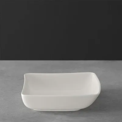 Zdjęcie produktu dla Villeroy & Boch 1025253934, Pucharek do lodów, Kwadrat, Porcelana, Biały, NewWave, 120 mm