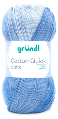 Zdjęcie produktu dla Gründl Bawełna Quick Batik, 100 g jasnoniebieski/średnio niebieski/ciemnoniebieski