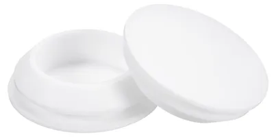 Silikonstopfen 5er-Pack, 30-33 mm, Lochabdeckung, Weiß