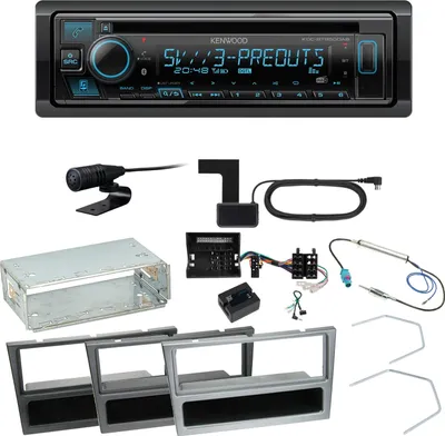 Produktbild von Kenwood KDC-BT950DAB Bluetooth DAB Einbauset für Opel Signum Corsa C Tigra Twintop