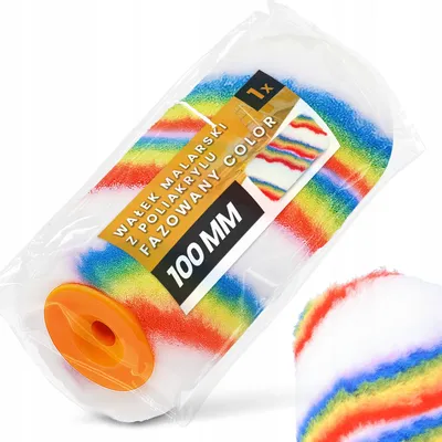 Produktbild von TRCR Malwalze 10 cm faziert für Wände Farben Lacke