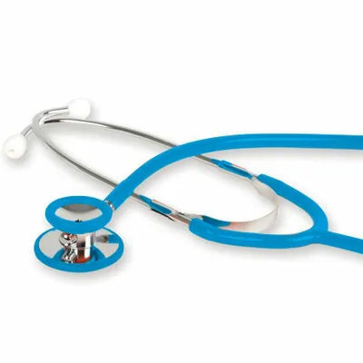 Image de GIMA WAN DOUBLE HEAD, Stéthoscope pour la médecine interne, bleu