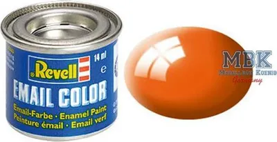 Produktbild von Revell REV030 Email Color 030 orange glänzend