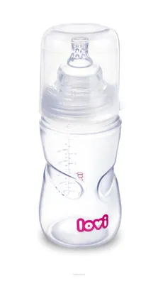 Produktbild von lovi 21/570 Baby-Flasche + Sauger, 250ml Fassungsvermögen, -frei