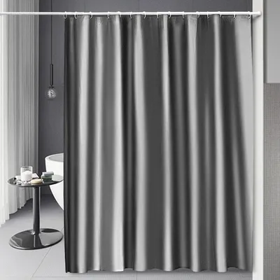 Obrázek produktu pro GOOPOOL Voděodolný sprchový závěs 200 cm x 200 cm Grey