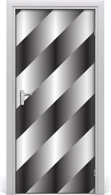 Produktbild von Tulup Türaufkleber 95x205 cm Dekorative Aufkleber Selbstklebend Wasserdichte Tapete Abnehmbar Schlafzimmer Wohnzimmer Wohnkultur - Bands Abstraktion