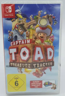 Obrázek produktu pro Nintendo Captain Toad: Treasure Tracker, Switch, Nintendo Switch, Režim multiplayer, E (bez omezení)