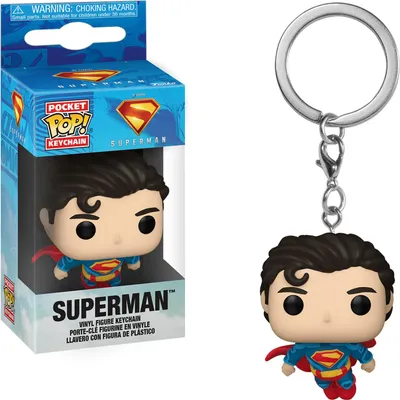 Produktbild von Superman - Superman Schlüsselanhänger Funko Pocket POP! Keychain