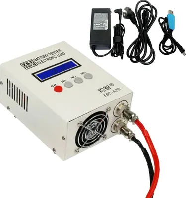Obrázek produktu pro Tester kapacity baterií, LCD displej, USB připojení, tester