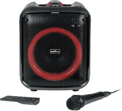 Image de Enceinte Lumineuse sans Fil BIGBEN PARTYBTHPMAX, Bluetooth 5.3, 200W, USB, SD, Aux-In, Micro Karaoké