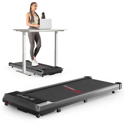 Produktbild von Klappbare Laufbänder, 1-10 km/h Laufband, Bürstenloser Motor, Laufpad, Walking Pad für Zuhause Klein Laufpad, Schwarz