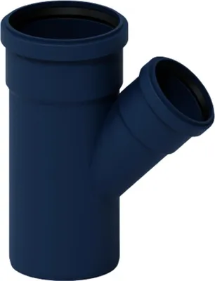 Produktbild von POLOPLAST POLO-KAL NG Abzweig, DN 110/75/45, 1 Stk.