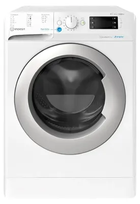 Produktbild von Indesit 107436WSV, Frontlader, Freistehend, Weiß, Links