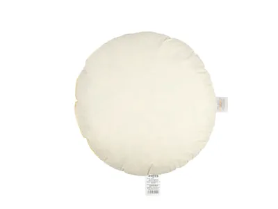 Produktbild von beties „Publik“ rund ca. 50 cm Ø Federkissen waschbar Bezug Baumwolle