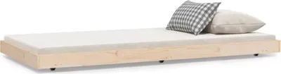 Obrázek produktu pro vidaXL Postel z masivu bez matrace 75x190 cm borovice