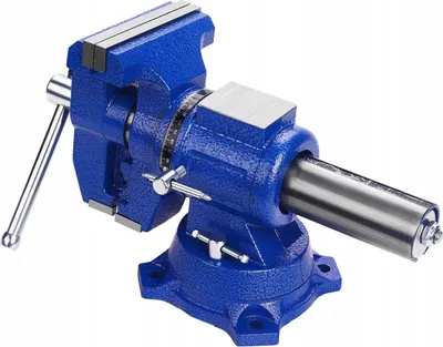 Zdjęcie produktu dla Imadło wielofunkcyjne KRAFT&DELE |, 5", 125 mm, 360 stopni