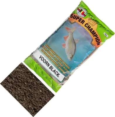 Produktbild von 1kg "VAN DEN EYNDE SUPER CHAMPION BLACK " mittelschweres Futter für Rotaugen