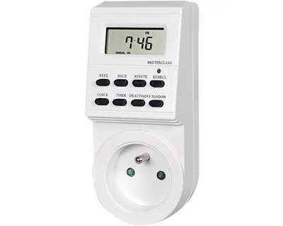 Immagine prodotto di ELEKTROBOCK Presa di corrente digitale ZSD16 / 8 programmi / 3500W