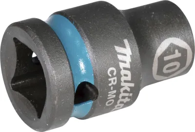 Produktbild von Makita E-16069 Steckschlüssel 1/2" SW10 Impact Black kurz