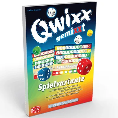Produktbild von Qwixx Gemixxt Xl - Zusatzblöcke