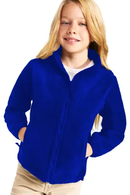 Produktbild von KINKIES Intantil Fleece Jacke mit Stehkragen und Reißverschluss - Bequeme weiche