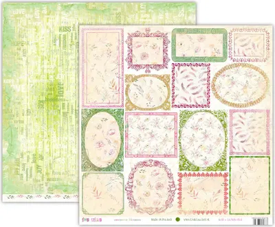 Obrázok produktu pre Scrapbookingový papier 30x30 - Galéria UHK - oho BOHO - Awesome Blossom