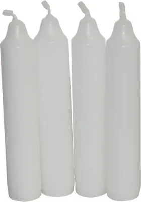 Obrázok produktu pre 4 adventné sviečky biele 21x100mm