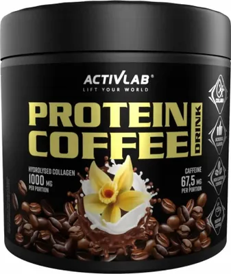Zdjęcie produktu dla PROTEIN COFFEE DRINK napój kawowy o smaku waniliowym Activlab