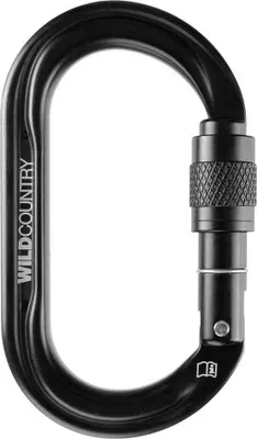 Image de Mousqueton Wildcountry Wild Oval Silber Silber One Size
