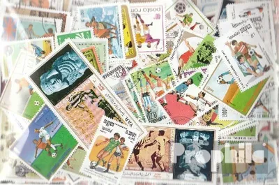Produktbild von Briefmarken Motive 500 verschiedene Fußball Marken