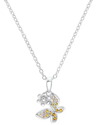 Image de Chaîne papillon pour enfants en argent sterling Princesse Lillifee
