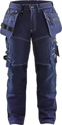 Produktbild von Blakläder® Handwerker Arbeitshose mit Stretch 1790 1370 in div. Farben, Farbe:Schwarz/Schwarz, Größe:D112
