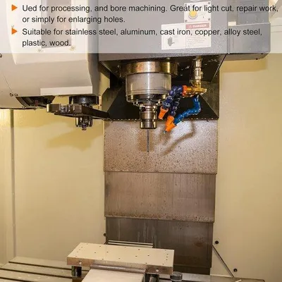 Immagine prodotto di Fresa di precisione da 4,9 mm H7 con punta in carburo