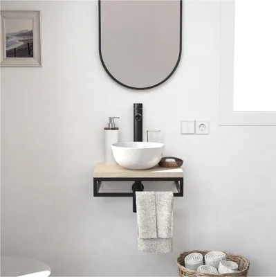 Produktbild von SOHO Slimline Waschbecken + Waschbecken + Spiegel