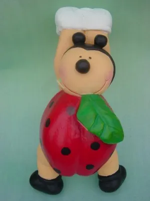 Zdjęcie produktu dla Design Biedronka Figurka Statuetka Rzeźba Figurki Rzeźby Dekoracja Dekoracja c398