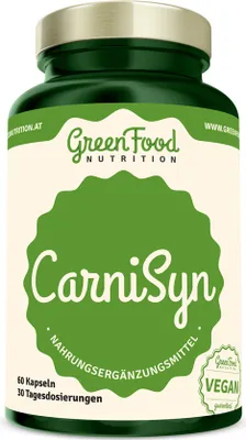 Produktbild von GreenFood Nutrition CarniSyn 60 Kapseln