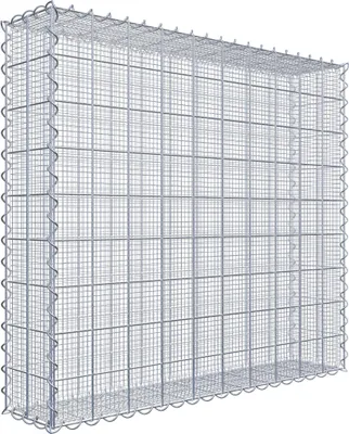 Produktbild von Splittgabione 100 cm x 90 cm x 20 cm (L x H x T), Maschenweite 10 cm x 10 cm, Spirale