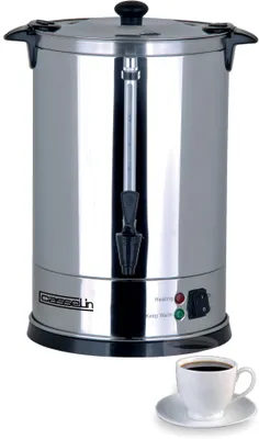 Produktbild von Casselin CPC48, Elektrische Kaffeemaschine, 6,8 l, 950 W, Schwarz, Edelstahl