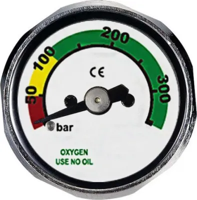 Image de Tecnomar Pony Indicator Manomètre Nitrox Noir Noir One Size