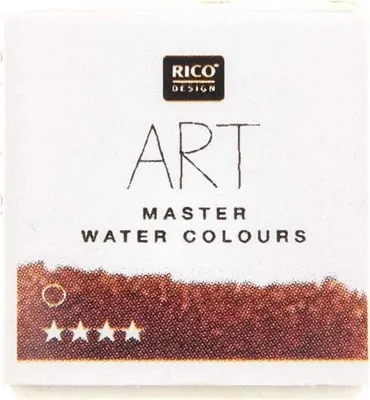 Image de Peinture à l'aquarelle - 1/2 godet - Sienne