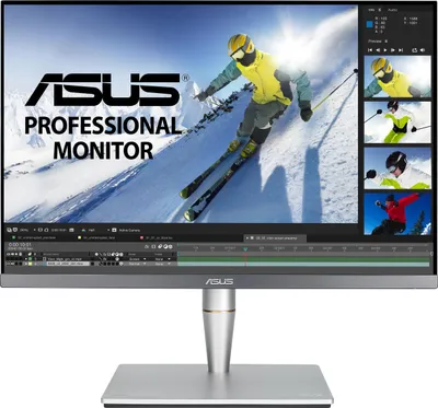 Produktbild von ASUS ProArt PA24AC, 61,2 cm (24.1"), 1920 x 1200 Pixel, WUXGA, LED, 5 ms, Silber