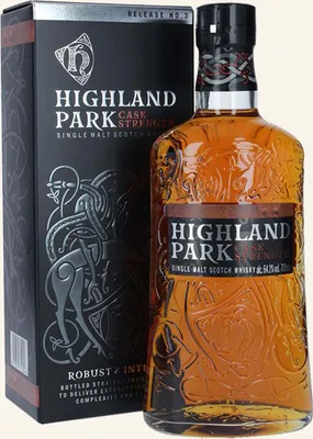 Produktbild von Highland Park CASK STRENGTH Release 3 64,1% Vol. 0,7l in Geschenkbox